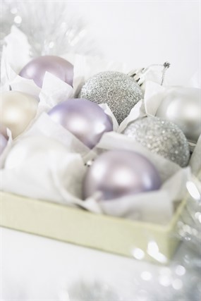 高清圣诞节装饰球图片